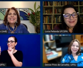 Webinário sobre os desafios do retorno presencial. Reprodução da Internet. 23/03/2022
